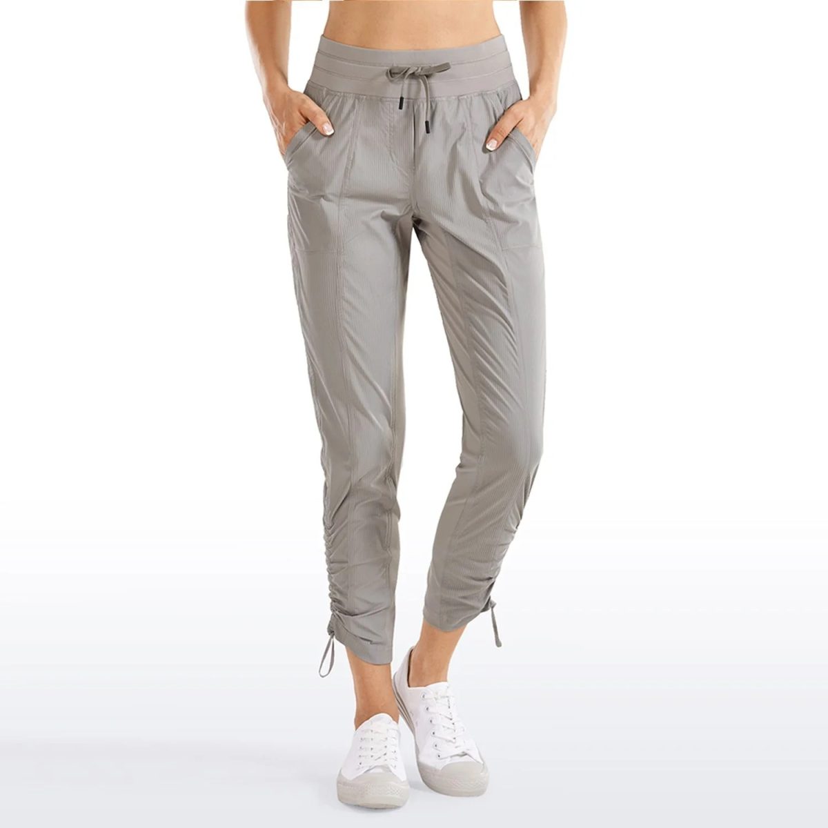 Unlock Style and Comfort: Striped Jogger Cargo Pants for Women