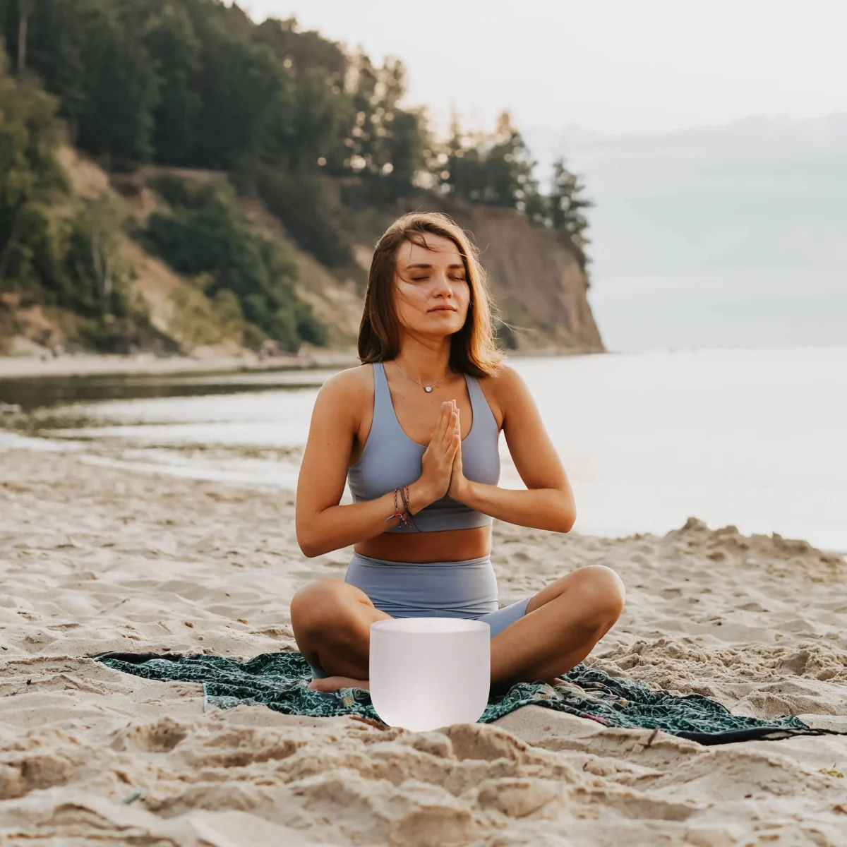 Unlock Tranquility: 7-Inch Crystal Singing Bowl for Sound Healing